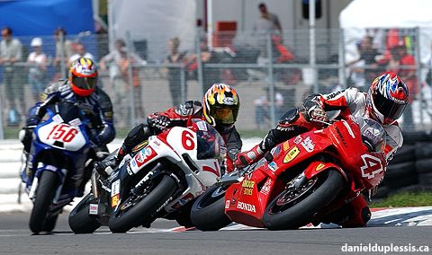 Tremblant Superbike Action